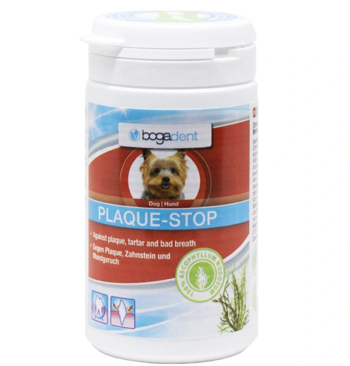 Bogadent Plaque-Stop til hund 70 g